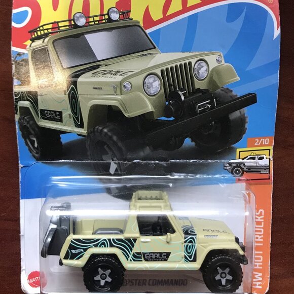 1967 Jeepster Commander HW Hot Trucks HKJ02-M7C5 Hot Wheels Diecast Car - Picture 1 of 2